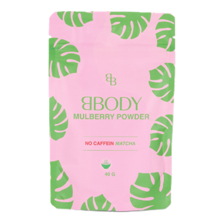 Pudra Mulberry din frunze de dud Matcha, 40 g, BBody