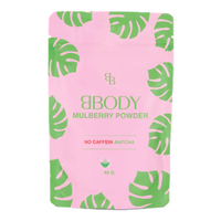 Pudra Mulberry din frunze de dud Matcha, 40 g, BBody