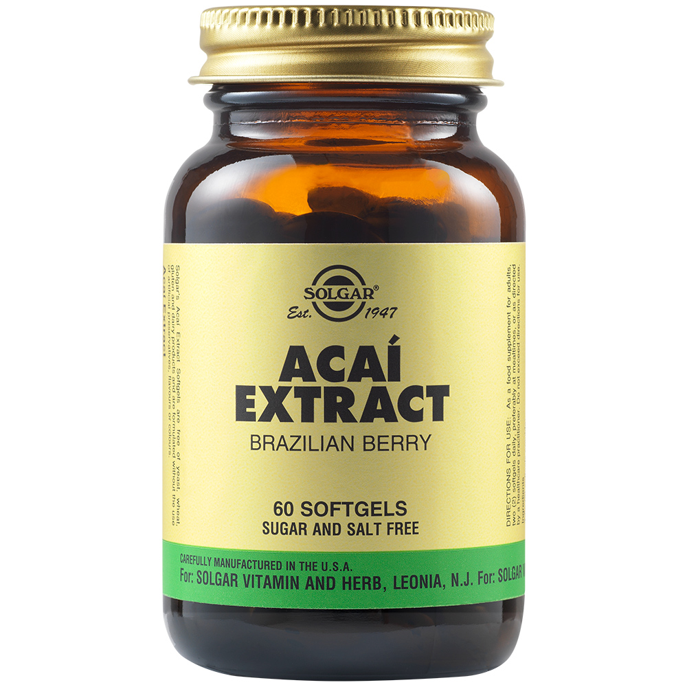 Extract de Acai, 60 capsule, Solgar