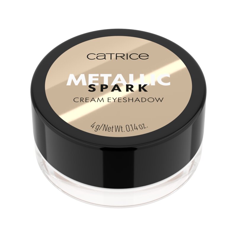 Fard de ochi tip crema, 010 Champagne Chic, Metallic Spark, 4 g, Catrice