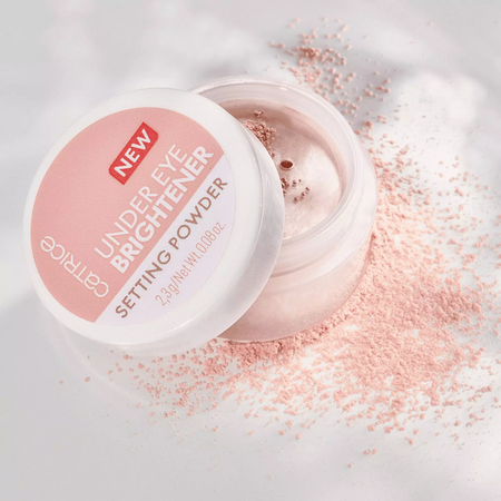Pudra pentru setarea zonei de sub ochi, 020 Warm Nude, Under Eye Brightener, 2.3 g, Catrice 664070
