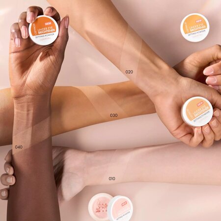 Pudra pentru setarea zonei de sub ochi, 020 Warm Nude, Under Eye Brightener, 2.3 g, Catrice 664071