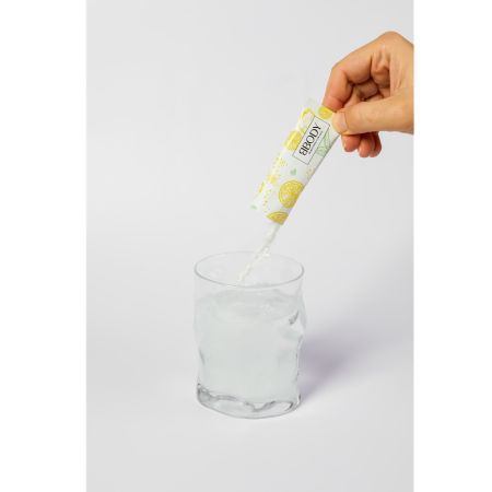 Electroliti naturali cu lamaie si menta Clean Electrolyte Mix, 20 stickuri, BBody 664084