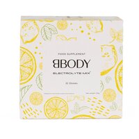 Electroliti naturali cu lamaie si menta Clean Electrolyte Mix, 20 stickuri, BBody