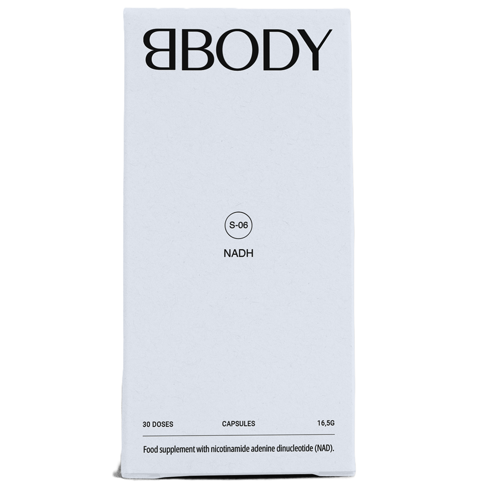 Supliment alimentar cu nicotinamida adenin dinucleotida Nadh, 90 mg, 30 capsule, BBody