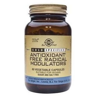 Modulatori antioxidanti ai radicalilor liberi, 60 capsule, Solgar