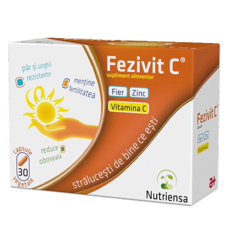 Fezivit C, 30 capsule vegetale, Antibiotice SA