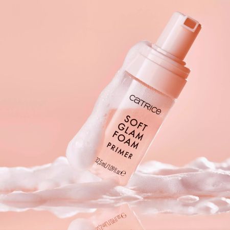 Primer spuma, 010 Beyond The Cloud, Soft Glam Foam Primer, 32.5 ml, Catrice 664292