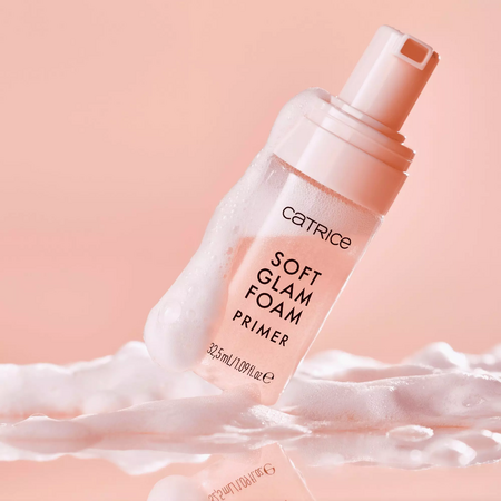 Primer spuma, 010 Beyond The Cloud, Soft Glam Foam Primer, 32.5 ml, Catrice 664292