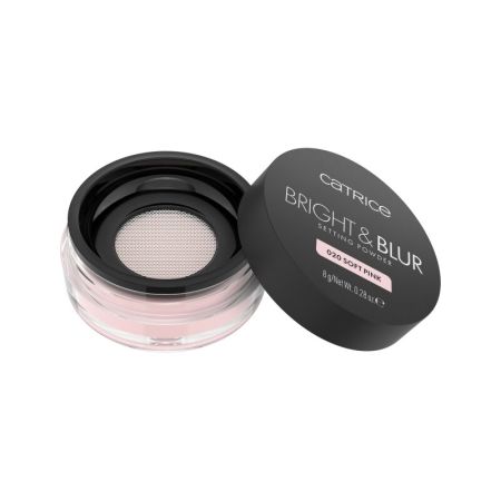 Pudra pentru setare, 020 Soft Pink, Bright & Blur Setting Powder, 9 g, Catrice 664307