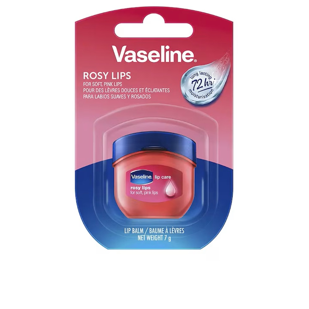 Balsam pentru buze uscate si crapate Rosy Lip Care, 7 g, Vaseline