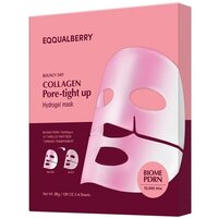 Masca cu hidrogel pentru fermitate Collagen Pore Tight Up Hydrogel, 4 bucati, Eqqualberry