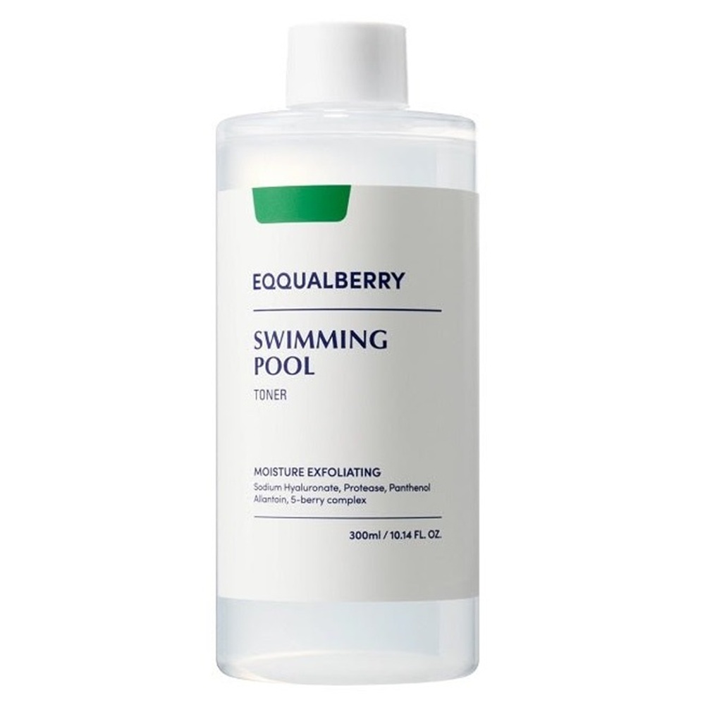 Toner pentru fata revitalizant si hidratant Swimming Pool, 155 ml, Eqqualberry