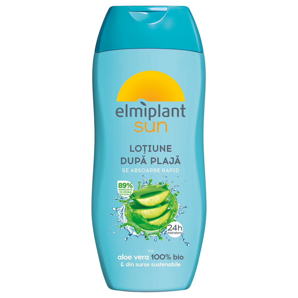 Lotiune calmanta dupa plaja Sun, 200 ml, Elmiplant