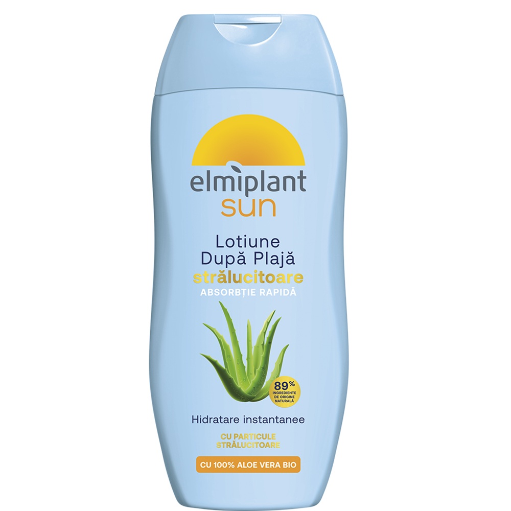 Lotiune stralucitoare dupa plaja, 200 ml, Elmiplant Sun
