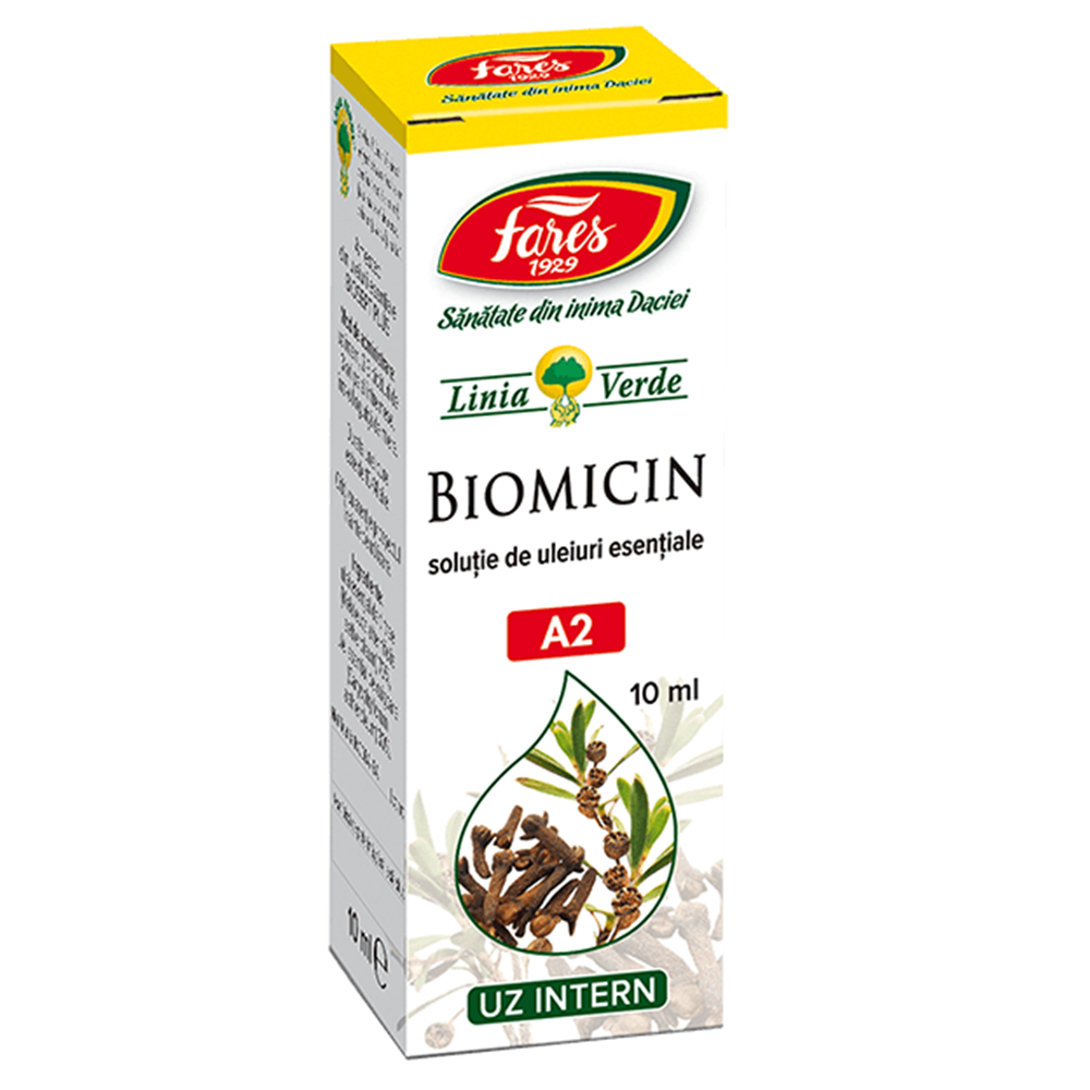 Solutie Biomicin A2, 10 ml, Fares