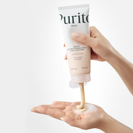 Gel scrub cu ovaz pentru curatarea fetei Oat-In, 150 ml, Purito 664732