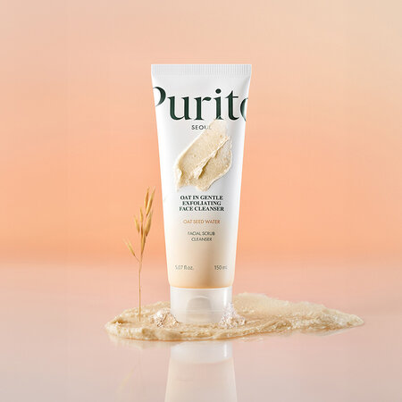 Gel scrub cu ovaz pentru curatarea fetei Oat-In, 150 ml, Purito 664730