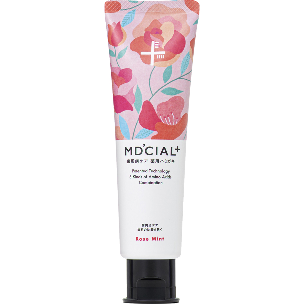 Pasta de dinti cu aroma de trandafir si menta Toothpaste, 100 g, Zettoc