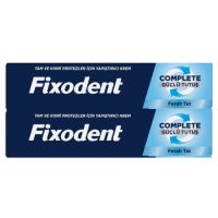Pachet Crema adeziva pentru proteza dentara Complete Strong Hold Fresh, 47 g + 47 g, Fixodent