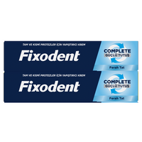 Pachet Crema adeziva pentru proteza dentara Complete Strong Hold Fresh, 47 g + 47 g, Fixodent