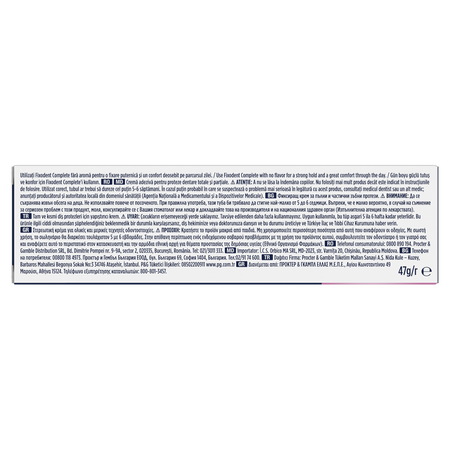Crema adeziva pentru proteza dentara Complete Strong Hold Neutral, 47 g, Fixodent 665034
