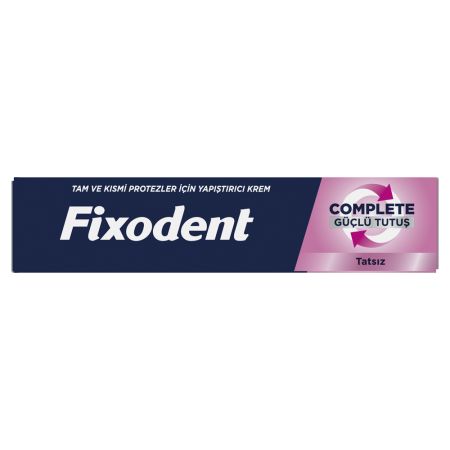 Crema adeziva pentru proteza dentara Complete Strong Hold Neutral, 47 g, Fixodent 665033