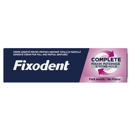Crema adeziva pentru proteza dentara Complete Neutral, 47 g, Fixodent