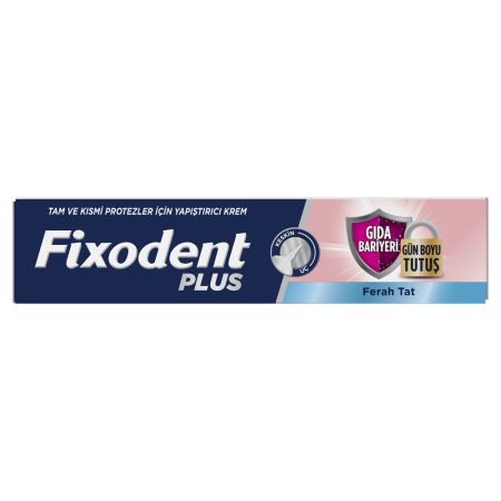 Crema adeziva pentru proteza dentara Plus Food Barrier Fresh, 40 g, Fixodent 665049