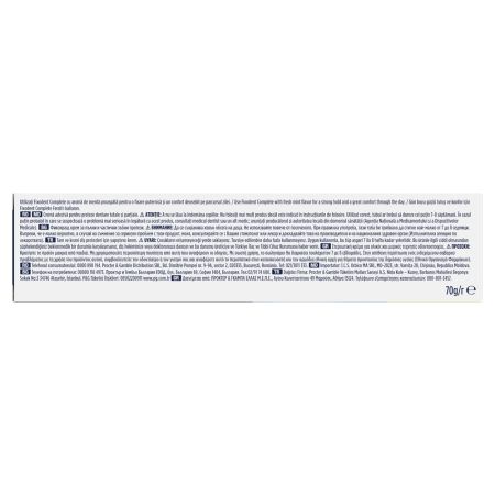 Crema adeziva pentru proteza dentara Complete Strong Hold Fresh, 70 g, Fixodent 665074