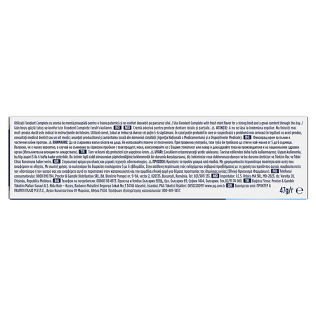 Crema adeziva pentru proteza dentara Complete Strong Hold Fresh, 47 g, Fixodent 665094