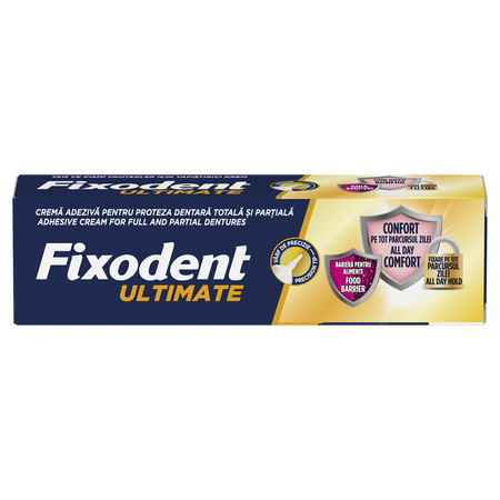 Crema adeziva pentru proteza dentara Ultimate Fresh, 40 g, Fixodent 665230