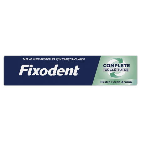 Crema adeziva pentru proteza dentara Complete Strong Hold Extra Fresh, 47 g, Fixodent 665271