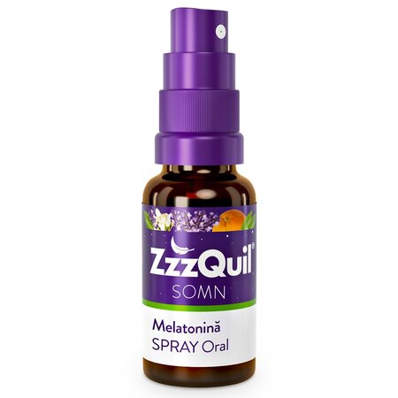 Spray oral cu melatonina Somn, 30 ml, ZzzQuil 665310