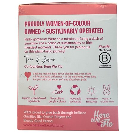 Absorbante normale cu carbune activ pentru incontinenta urinara, 16 bucati, Flo 665316