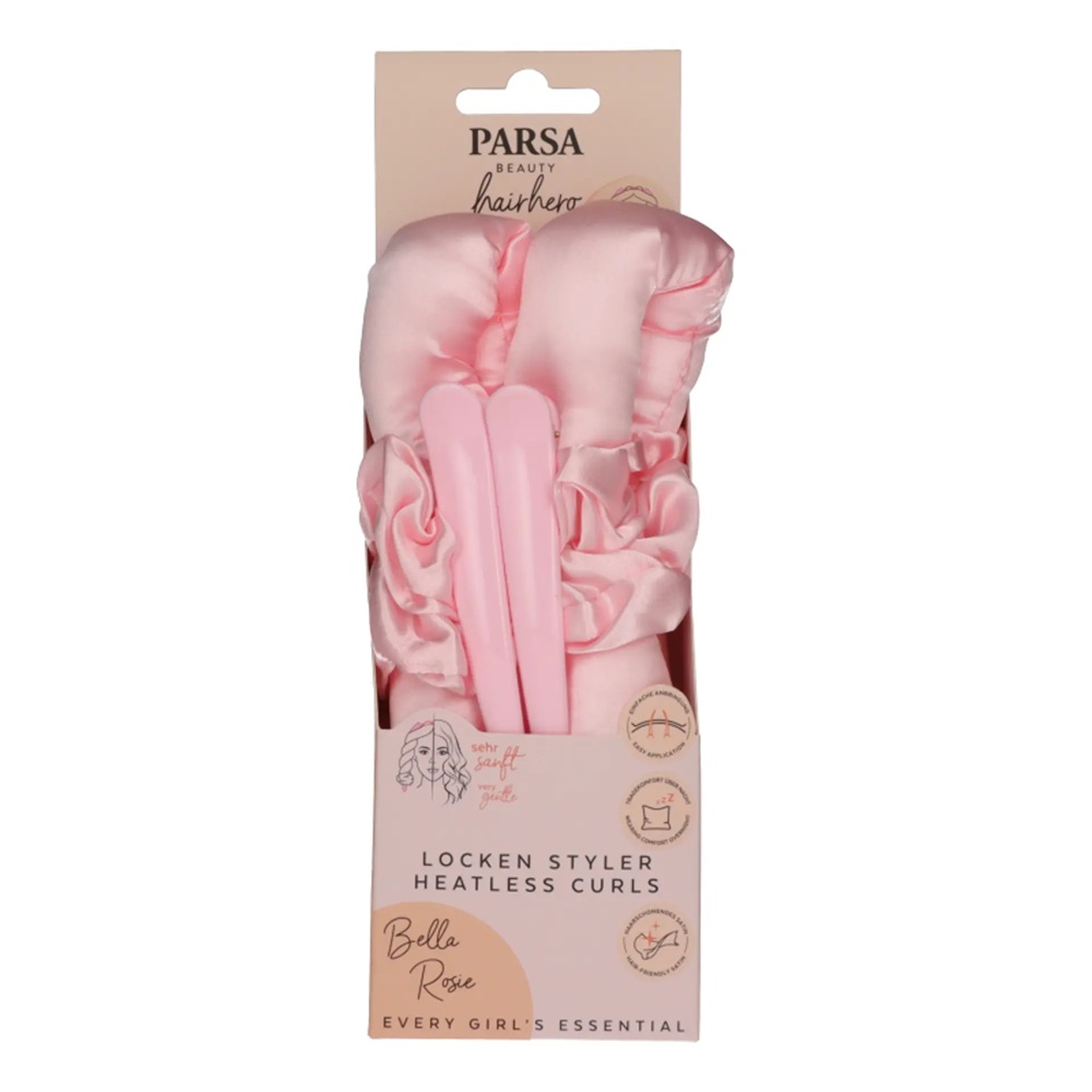 Ondulator de par cu scrunchies si agrafe, Parsa