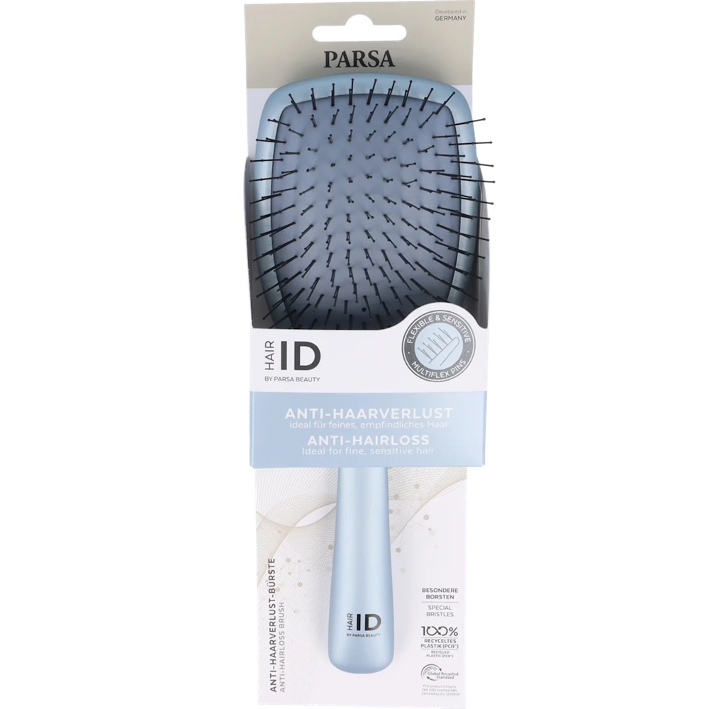 Perie de par anticadere metalica Hair Id, 1 bucata, Parsa