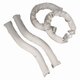 Bigudiuri din satin Hair Id, 2 bucati, Parsa 665424