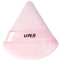 Burete roz pentru aplicarea pudrei Lov.U, 1 bucata, Parsa