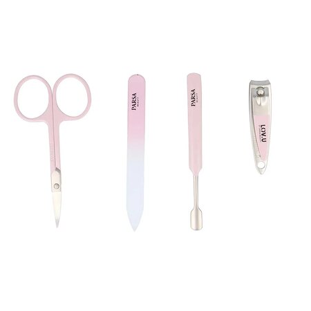 Set pentru manichiura Lov.U, 4 piese, Parsa 665485