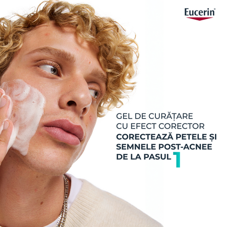 Gel de curatare regenerant cu 2% acid salicilic Dermo Pure, 400 ml, Eucerin 665550