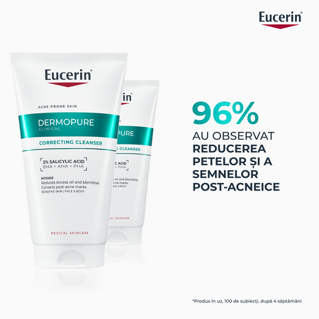 Gel de curatare regenerant Dermo Pure, 150 ml, Eucerin 665552