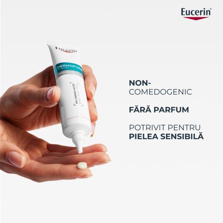 Tratament exfoliant cu acid salicilic pentru noapte Dermo Pure, 40 ml, Eucerin 665561
