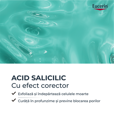 Tratament exfoliant cu acid salicilic pentru noapte Dermo Pure, 40 ml, Eucerin 665567