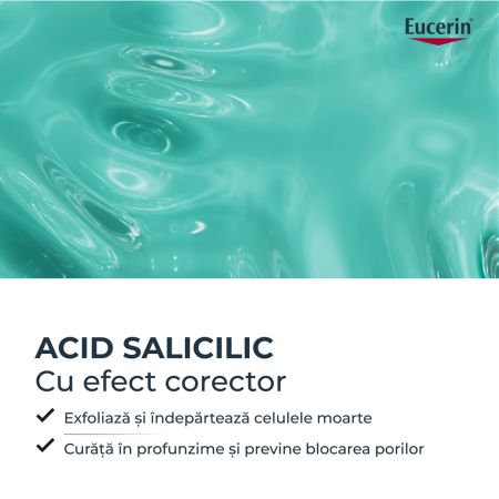 Gel de curatare purifiant cu acid salicilic Dermo Pure, 400 ml, Eucerin 665577