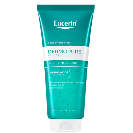Gel tip scrub de curatare Dermo Pure, 100 ml, Eucerin