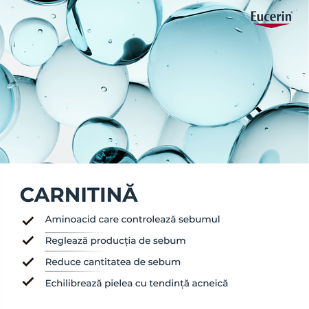 Fluid pentru fata matifiant cu acid salicilic Dermo Pure, 40 ml, Eucerin 665632