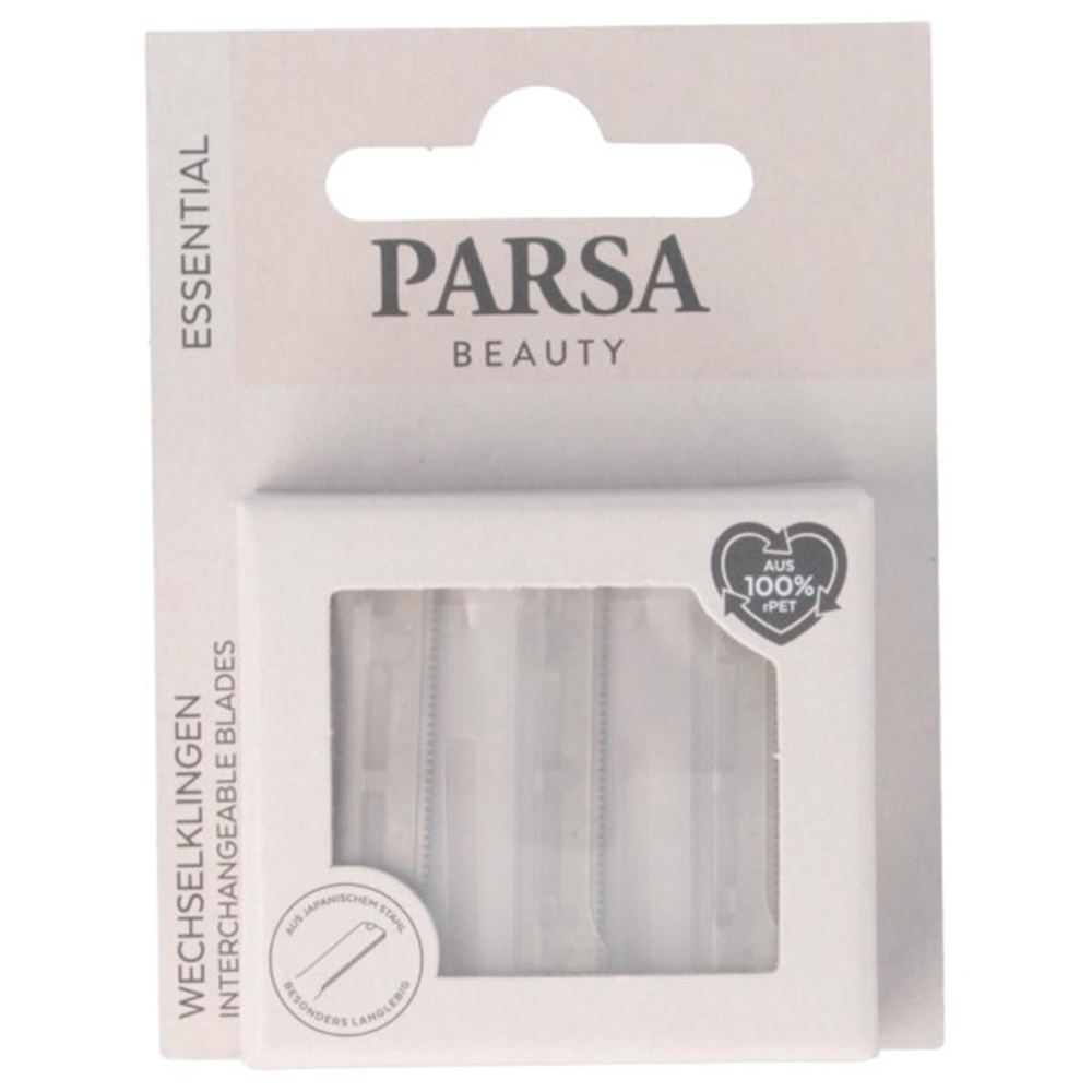 Lame de schimb pentru trimmer facial Essential, 3 bucati, Parsa