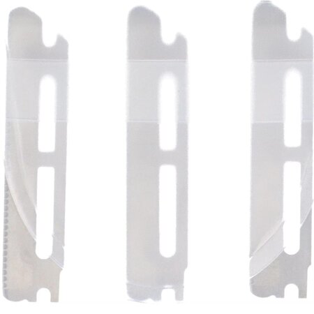Lame de schimb pentru trimmer facial Essential, 3 bucati, Parsa 665635