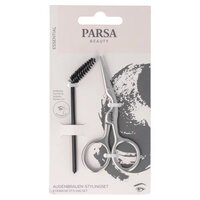 Foarfeca pentru sprancene cu spoolie Essential, 1 bucata, Parsa